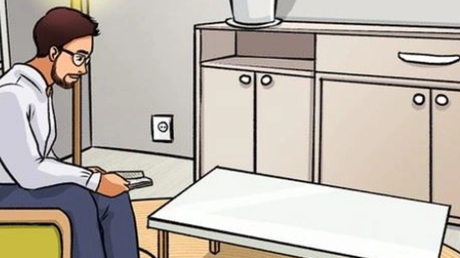 Can You Spot the Mistake in the Man’s Living Room Picture Within 7 Seconds?