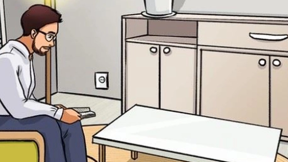 Can You Spot the Mistake in the Man’s Living Room Picture Within 7 Seconds?