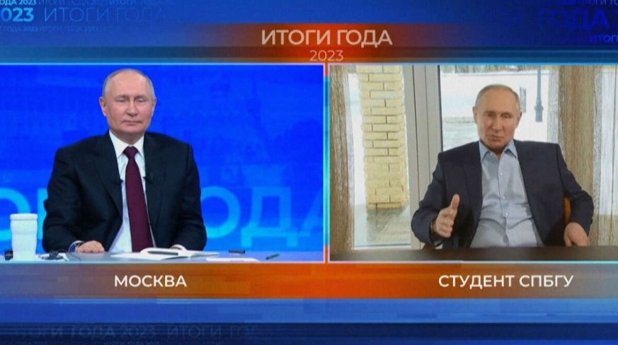 Video: Putin Interviewed By ‘Body Double’ In a Surprising Twist
