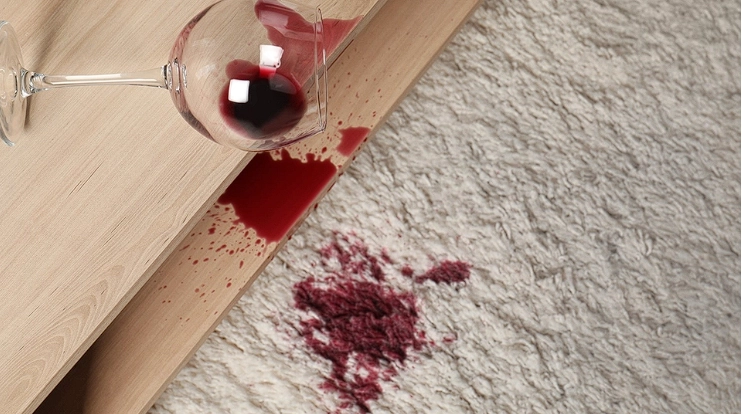 Cleaning Expert Reveals How to Remove Red Wine Stains from Carpets