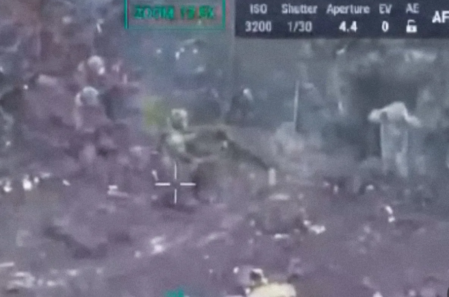Shocking video allegedly shows Russian soldiers executing surrendering Ukrainian troops