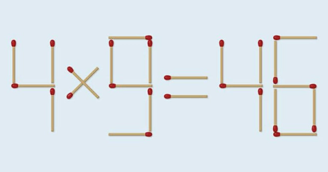 Brain Teaser: Solve the Equation by Moving Just Two Matches