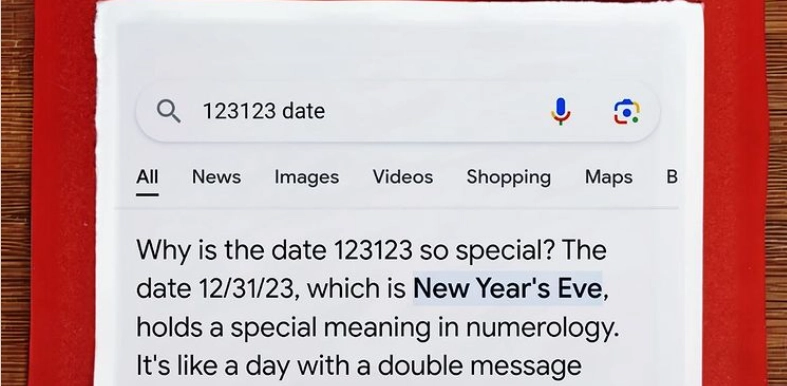 Today is New Year’s Eve, But There’s Something Particularly Special About The Date 12-31-23.
