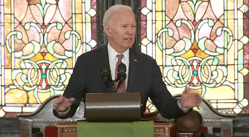 Watch: Biden Just Got Heckled By Protesters During Campaign Speech