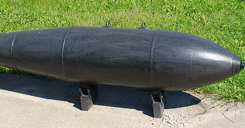 Unexploded Bomb Dropped by Russian Aircraft in Occupied Luhansk Oblast