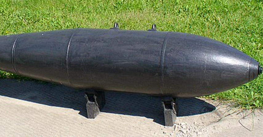 Unexploded Bomb Dropped by Russian Aircraft in Occupied Luhansk Oblast