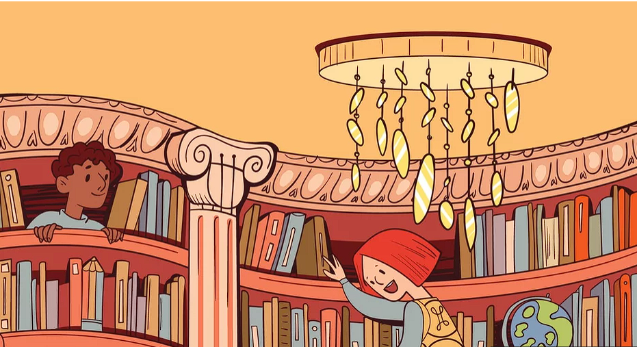 30-Second Challenge: Can You Spot the Owl Hiding in The Library