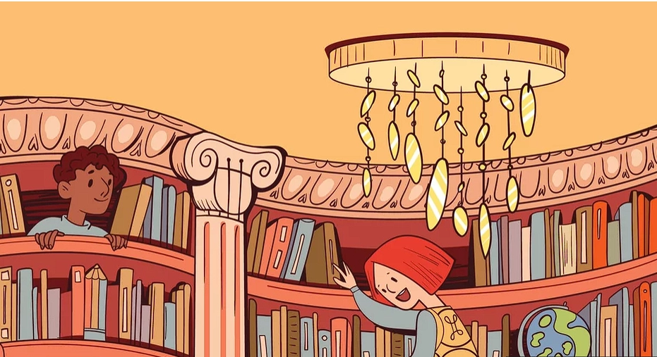 30-Second Challenge: Can You Spot the Owl Hiding in The Library