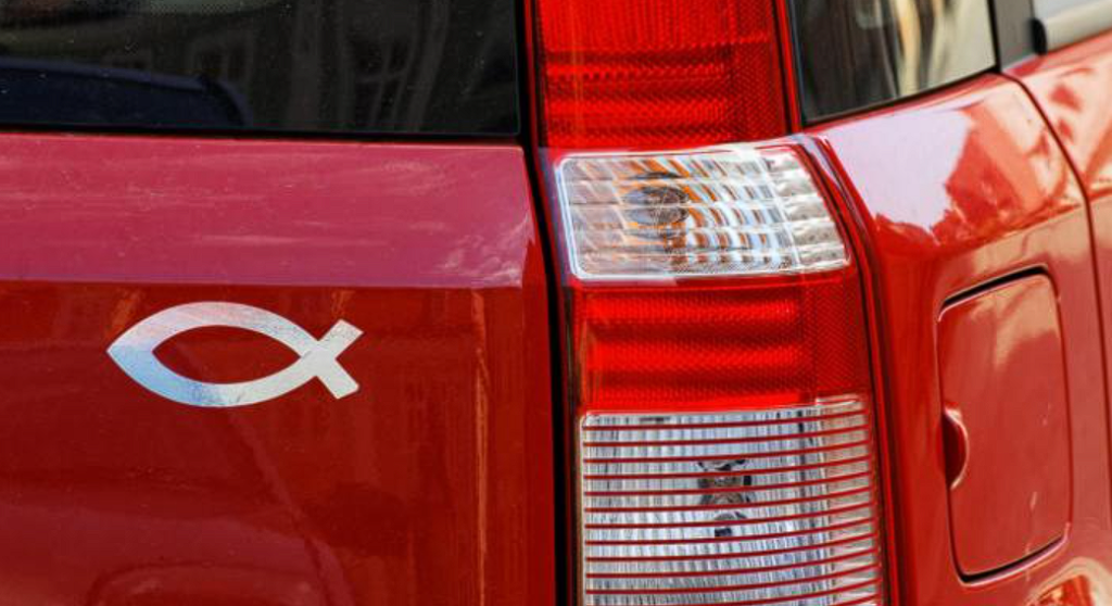 What the Fish Symbol You See on the Back of Many Cars Means