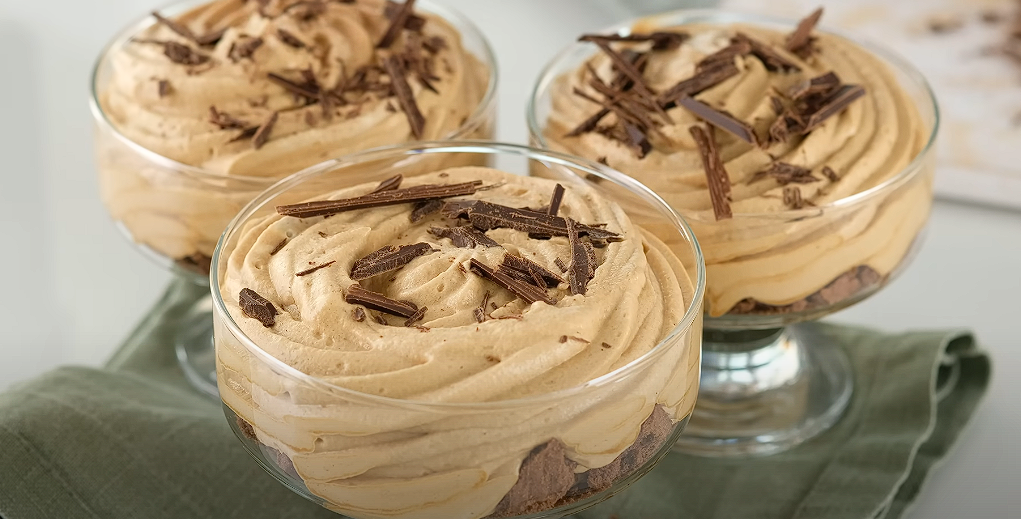 Coffee Mousse: Ready in 5 Minutes, No Baking or Flour Required