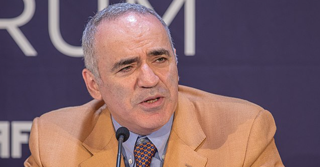 Renowned Chess Legend, Garry Kasparov, Named on Russia’s ‘Terrorists and Extremists’ Registry