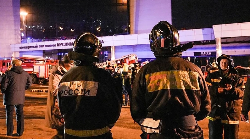 New Footage Shows the Terrorists Escape Crocus City Hall in Moscow