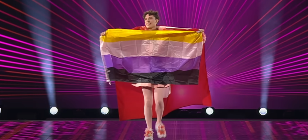 Eurovision 2024: What Does the Flag Carried by Swiss Artist Nemo on Stage Mean?