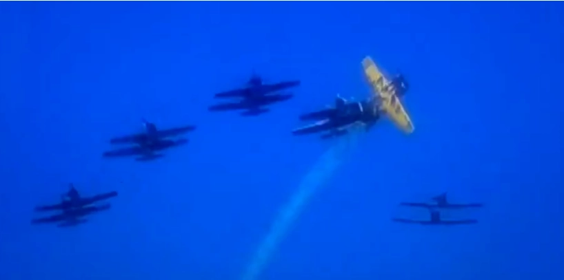 Video: Mid-Air Collision at Portuguese Air Show Claims Pilot’s Life