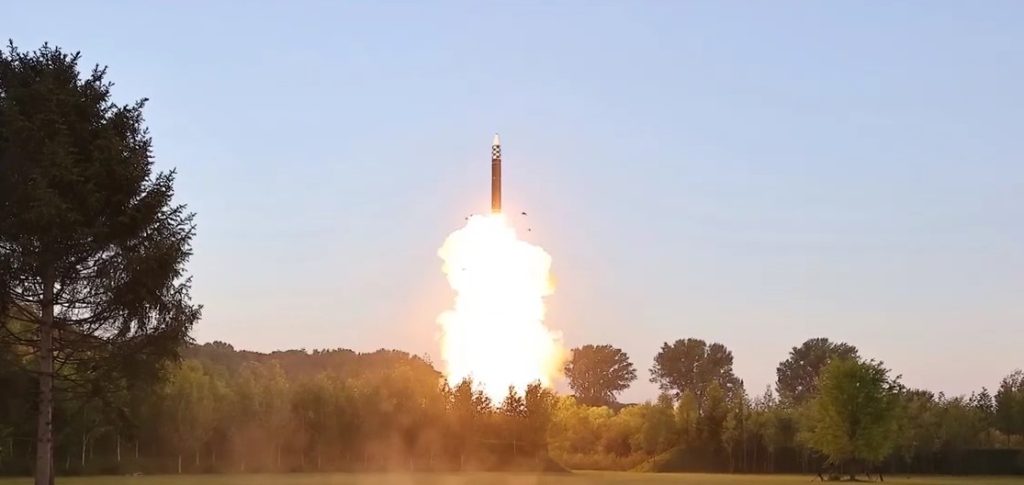North Korea Announces Successful Test of Missile with Multiple Warheads