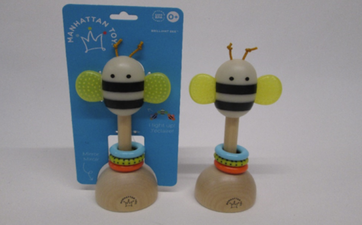 Brilliant Bee Rattles Recalled Due to Choking Hazard