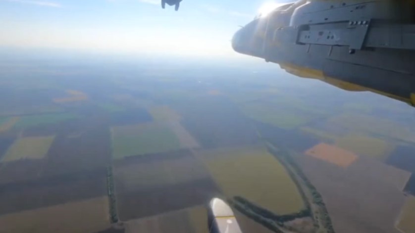Ukraine Demonstrates Launch of Western Missiles from Su-24M bomber