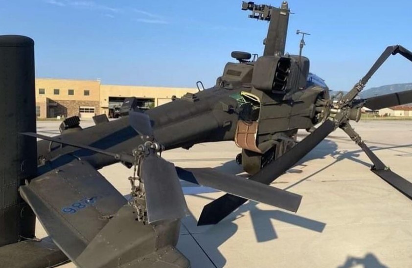 U.S. Military Helicopters Heavily Damaged in Colorado Storm
