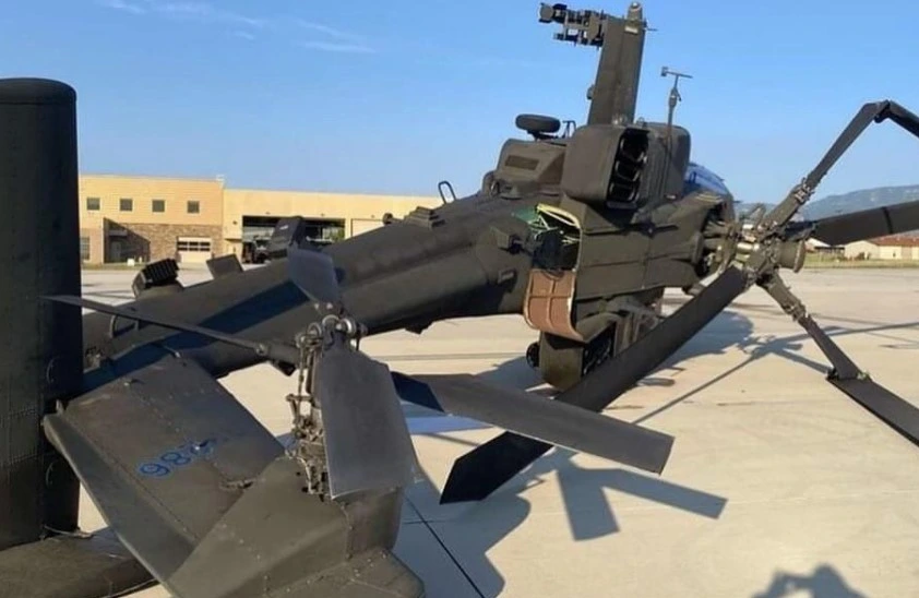 U.S. Military Helicopters Heavily Damaged in Colorado Storm