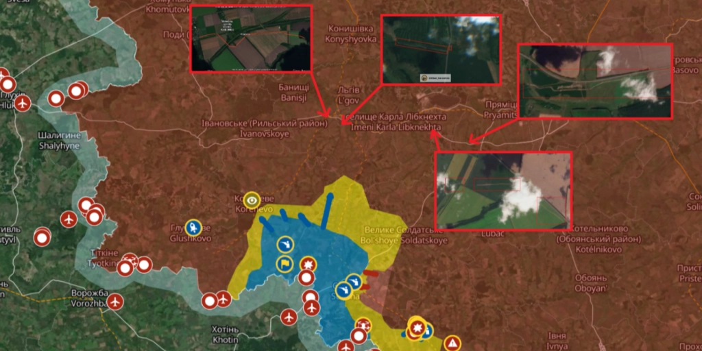 Russian Troops Dig Trenches in Kursk Region as Border Tensions Rise