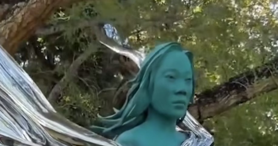 Mark Zuckerberg Erects Grand Roman-Inspired Statue of Wife Priscilla Chan