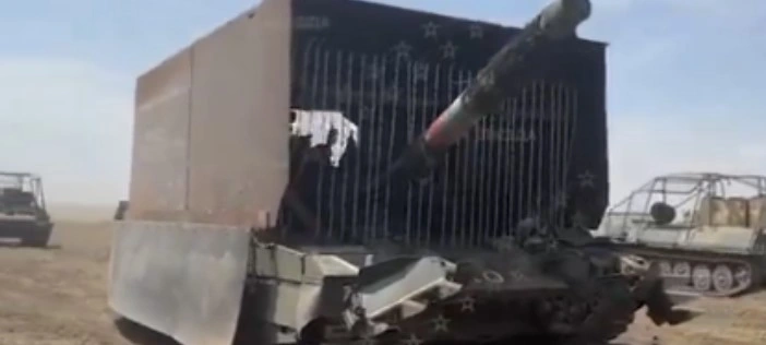 Russia Unveils Upgrade to T-14 “Turtle Tanks” To Combat Ukrainian Drones