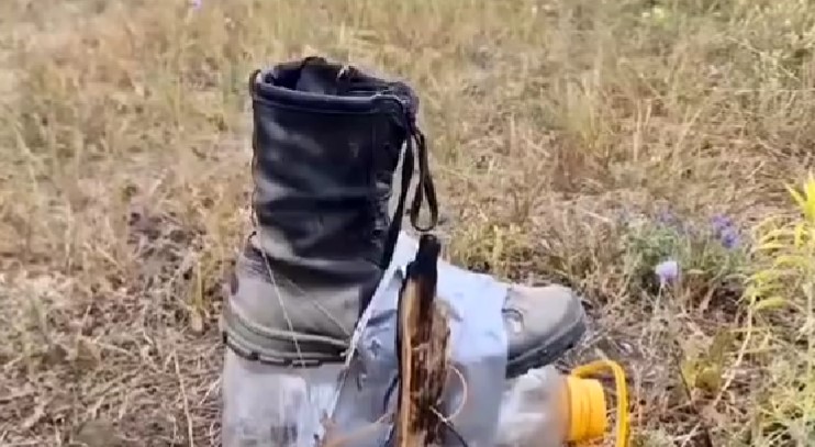 Russian Soldier’s Improvised Mine Defense Fails in Explosive Test