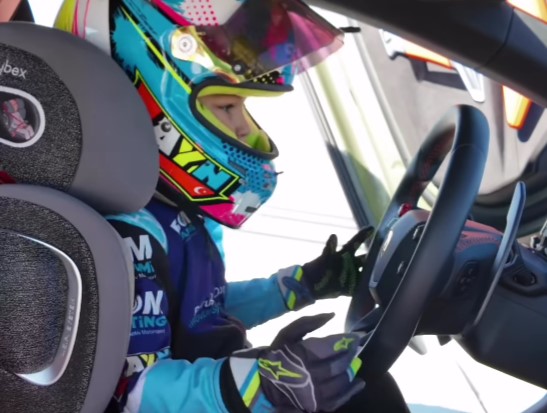 VIDEO: 5-Year-Old Racing Prodigy Hits 193 MPH in Lamborghini