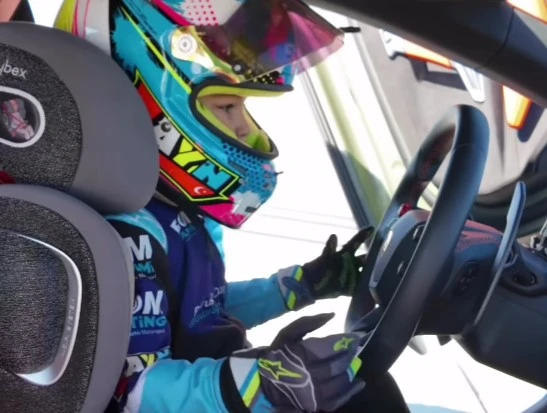 VIDEO: 5-Year-Old Racing Prodigy Hits 193 MPH in Lamborghini