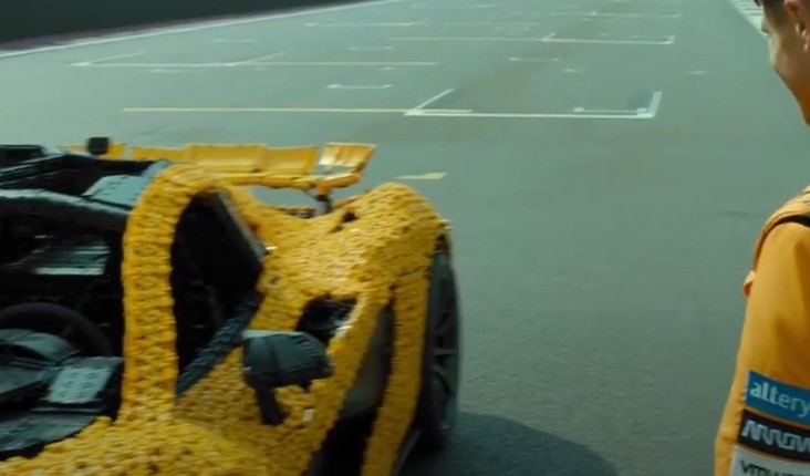 LEGO Builds a Life-Sized McLaren P1 That Actually Drives