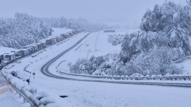 Unexpected Snowstorm in South Africa Leaves One Dead, Many Trapped