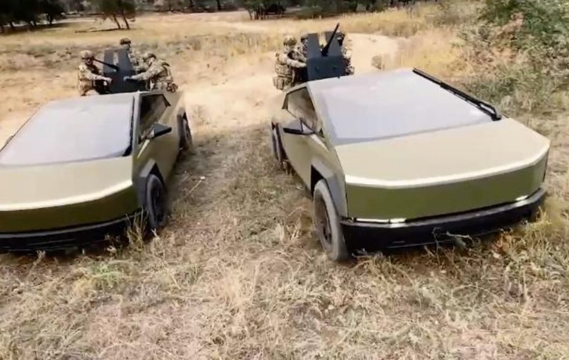 Chechen Forces Showcase Tesla Cybertrucks in Combat Role