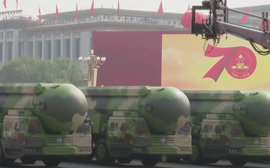 VIDEO: China Launches Missile with Simulated Nuclear Warhead in Latest Test