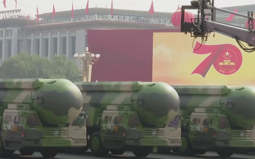 VIDEO: China Launches Missile with Simulated Nuclear Warhead in Latest Test
