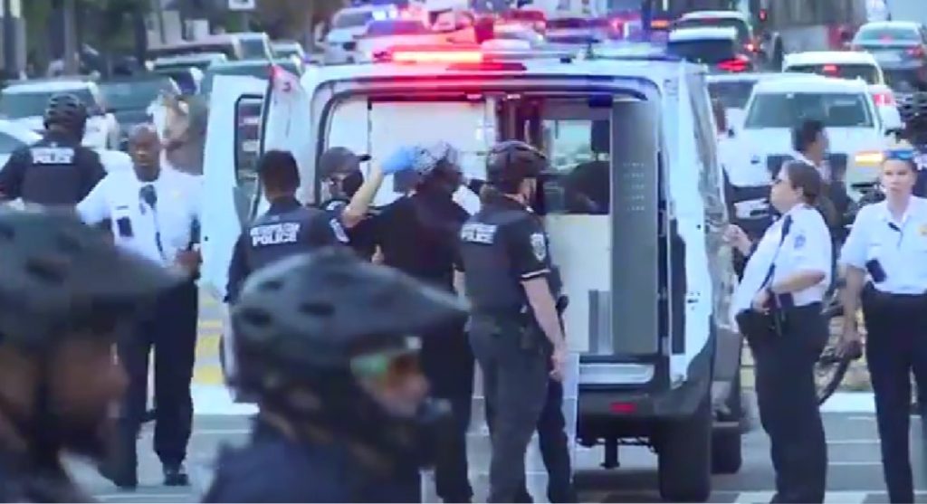 Protester Sets Himself on Fire in Washington Over Israeli Strikes in Gaza
