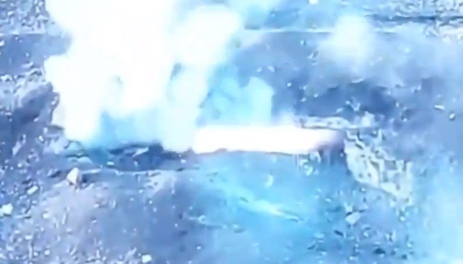 VIDEO: Ukrainian Dragon Drones Obliterate Russian Forces Hiding in Bunkers