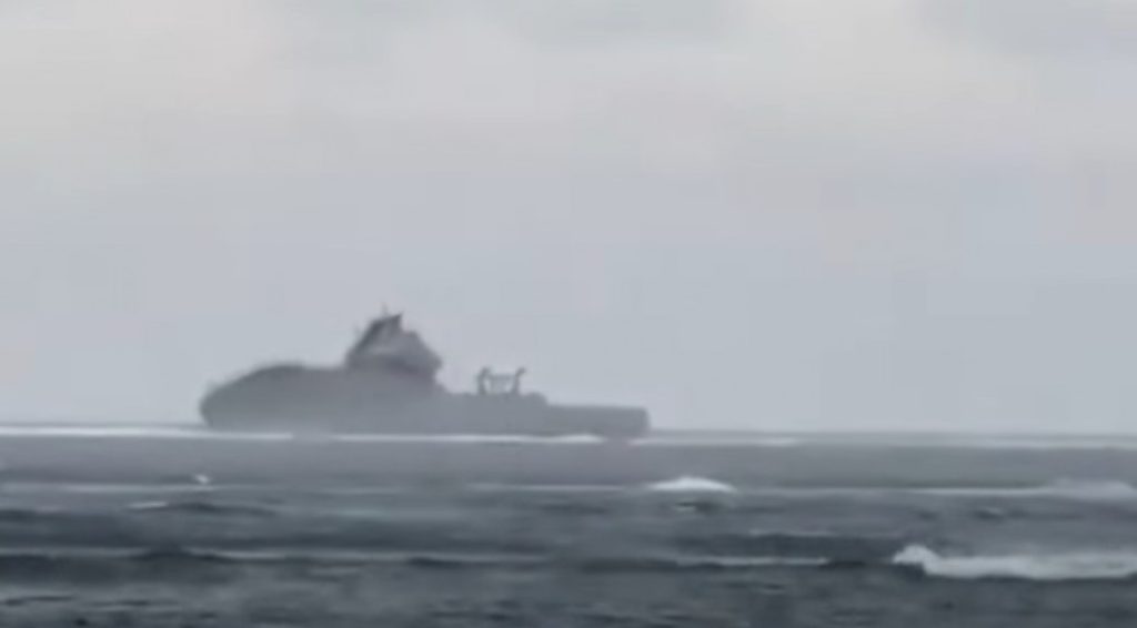VIDEO: New Zealand Navy Ship Worth 63 Million Dollars Capsizes and Sinks