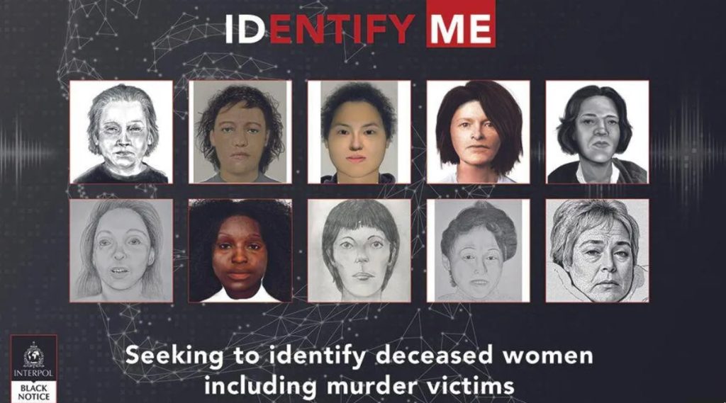 Do You Recognize Them? Interpol Seeks Public Help to Identify Murdered Women
