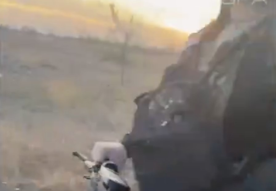 Russian Troops Resort to Unconventional Transportation in Desperate Retreat