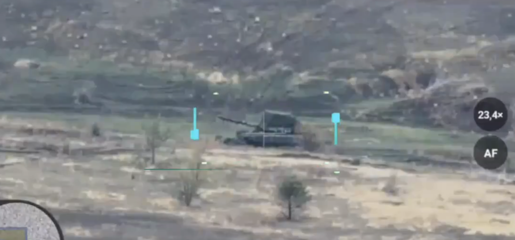 VIDEO: Russia’s Most Advanced Tank Wrecked by Budget Drone