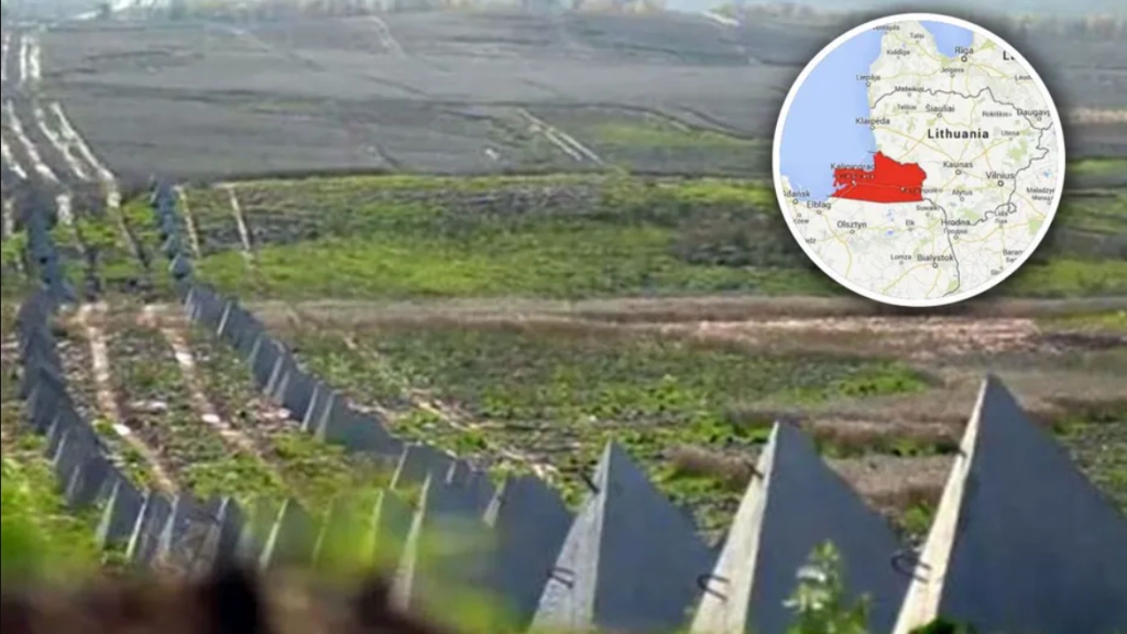 Lithuania Fortifies Border with Russia Using “Dragon’s Teeth” Obstacles