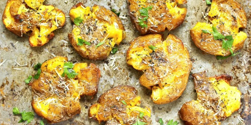 The Perfect Holiday Appetizer: Smashed Potatoes with a Gourmet Twist