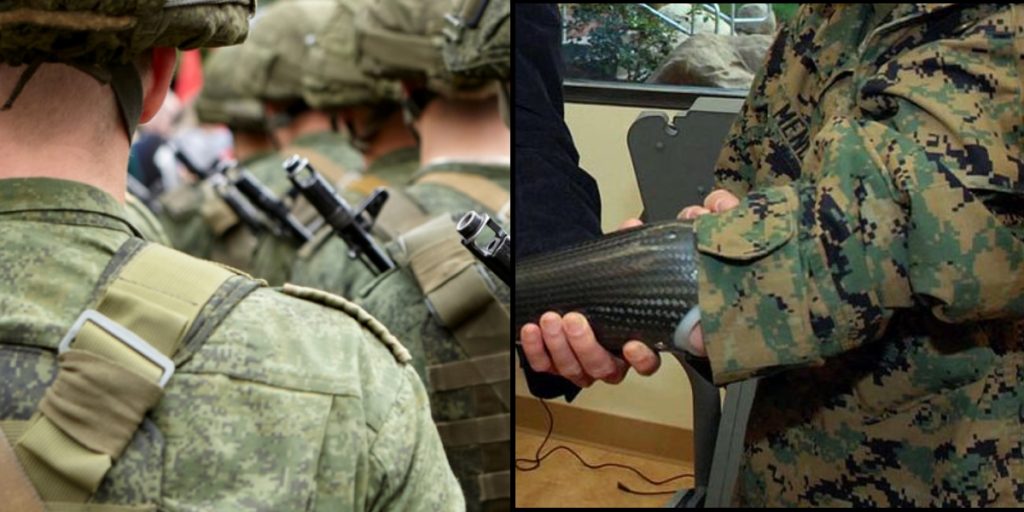 Russian soldier promised prosthetic arm, receives humiliating substitute instead