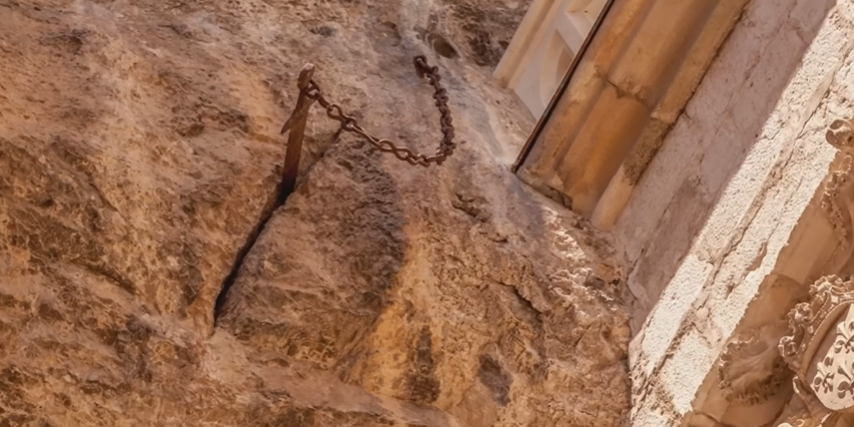 ‘French Excalibur’ Disappears from Rock Wall It Had Been Stuck in for 1,300 Years