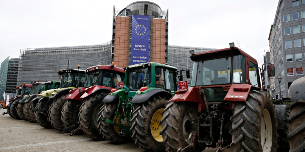 Tractors Take Brussels: Farmers Rally Against EU Policies