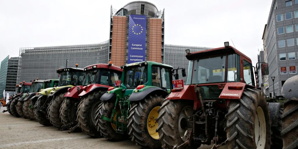 Tractors Take Brussels: Farmers Rally Against EU Policies