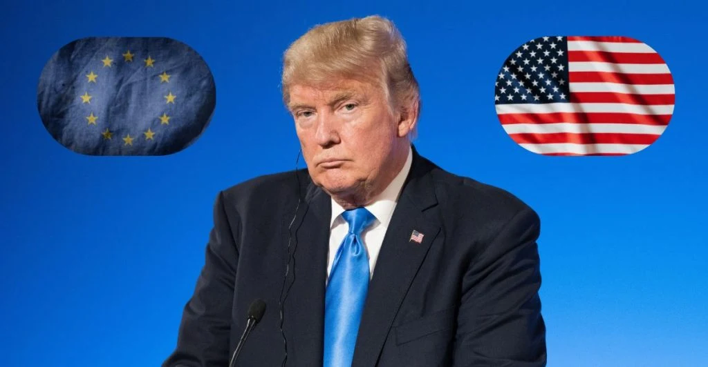 US-EU Trade War Escalates: 200% Import Duty