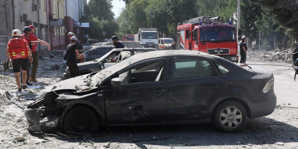 Number of Injured in Kharkiv Rocket Attack Rises to Eight