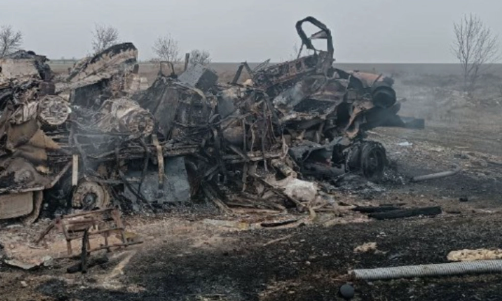 Russia Struggles as Another Strela-10M4 SAM System Is Wiped Out