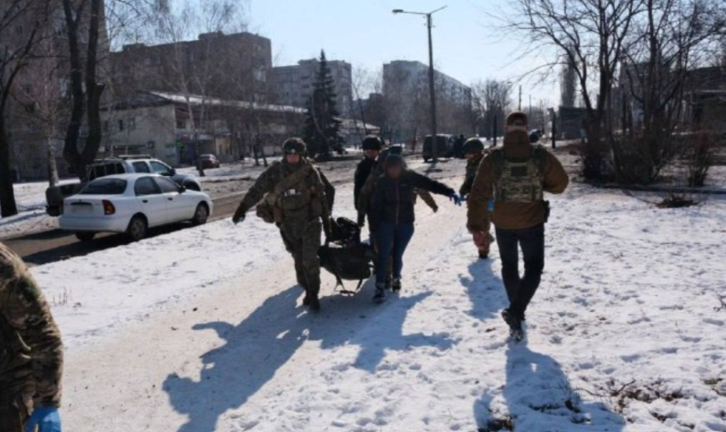 Civilians Killed as Russia Bombs Ukrainian City